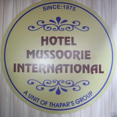 Hotel The Mussoorie International Exteriör bild